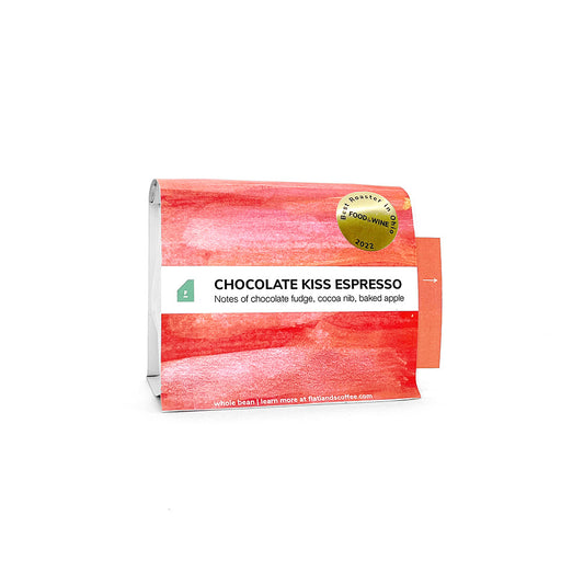 Bag of Flatland Coffee Chocolate Kiss Espresso