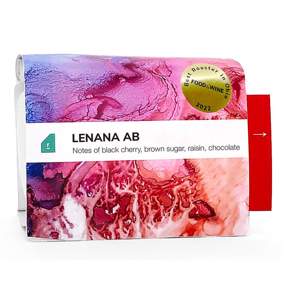 12 ounce bag of Flatlands Coffee Lenana AB