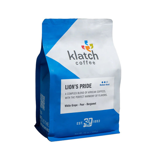 310 gram Bag of Klatch Coffee Lions Pride