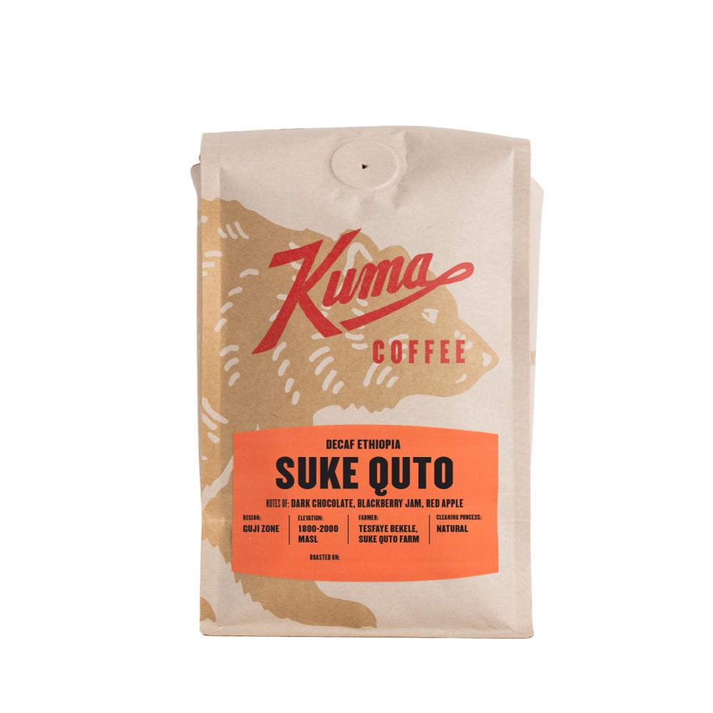 Decaf Ethiopia Natural Suke Quto – Kuma Coffee main product