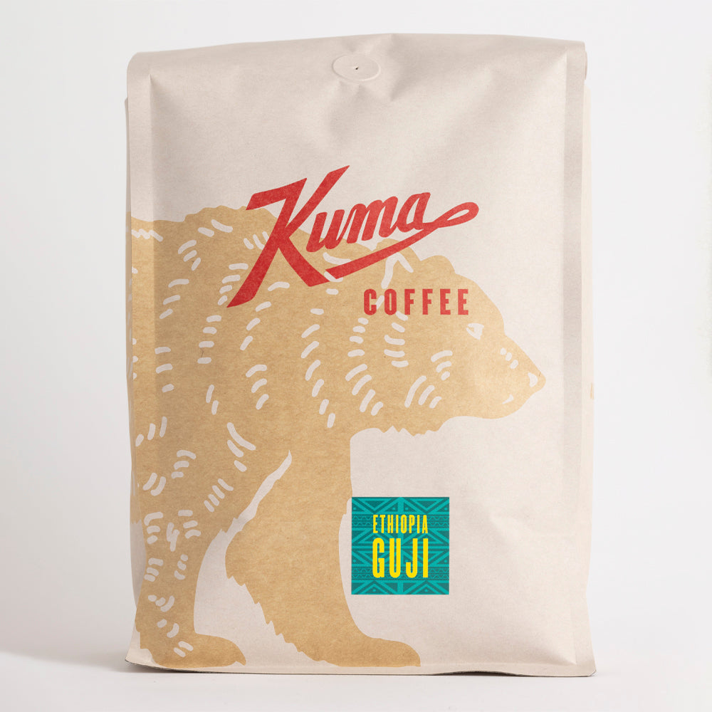 2 pound bag of Kuma Coffee Ethiopia Guji