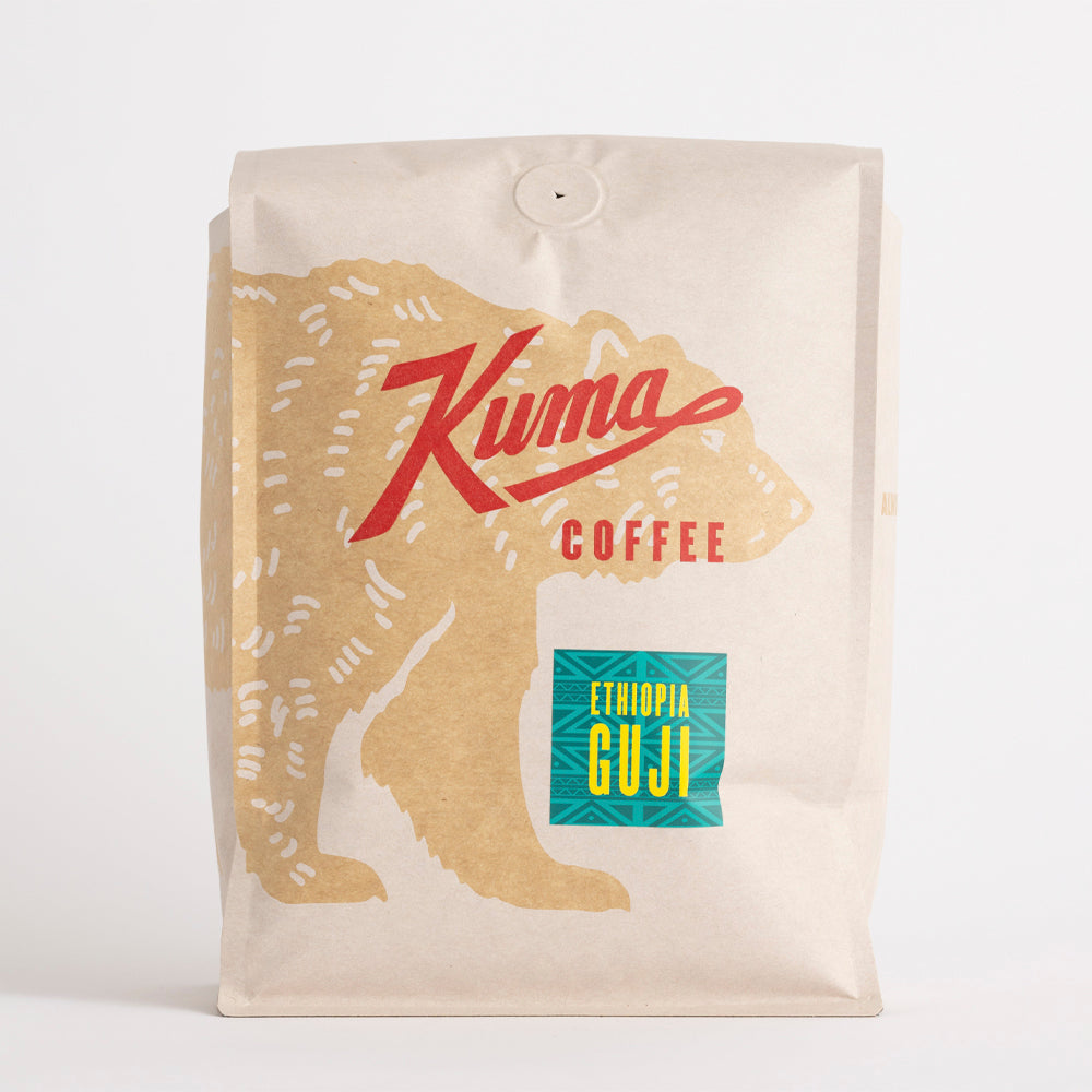5 pound bag of Kuma Coffee Ethiopia Guji