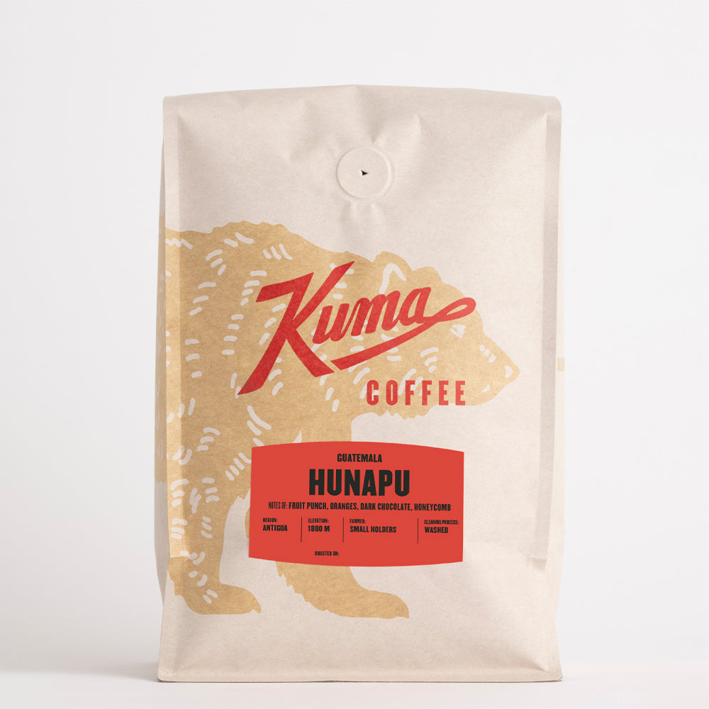 2 pound bag of Kuma Coffee Guatemala Hunapu