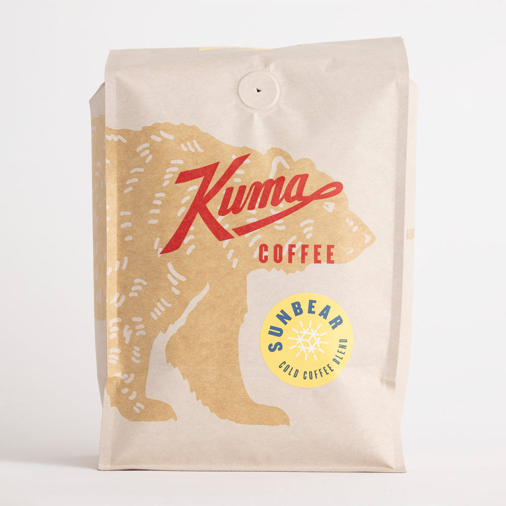2 pound bag of Kuma Coffee Sunbear Cold Coffee Blend