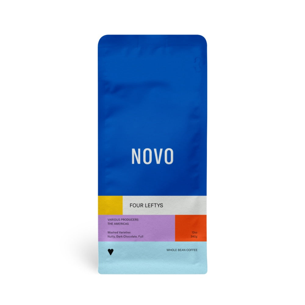 Bag of Novo Four Leftys Coffee