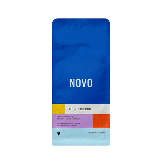 novo coffee thundercloud 12oz coffee bag