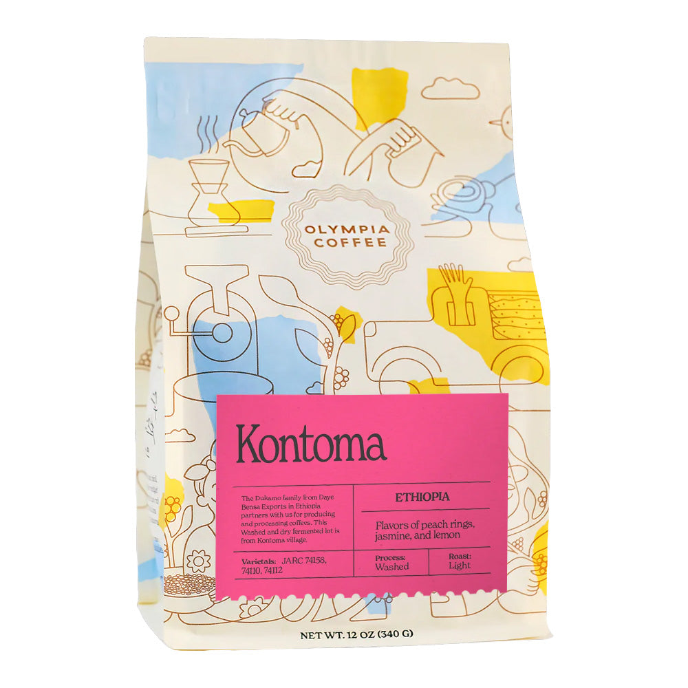 Bag of Olympia Coffee Kontoma
