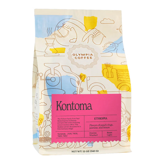 Bag of Olympia Coffee Kontoma
