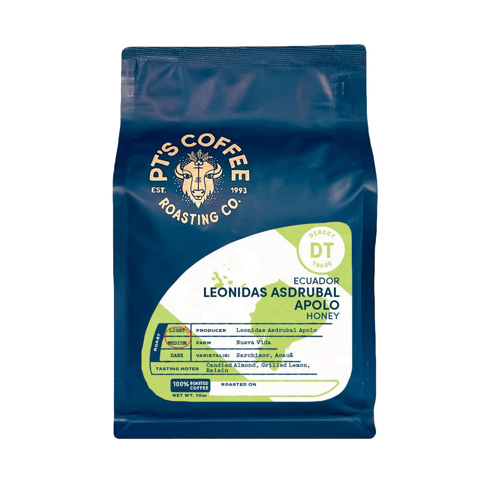 Ecuador Leonidas Asdrubal Apolo Honey – PT's Coffee main product