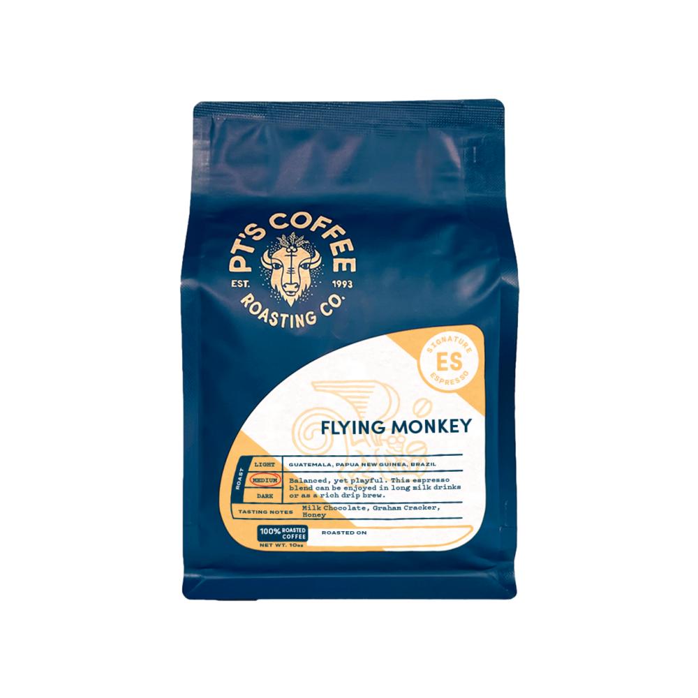Flying Monkey Espresso – PT's Coffee main product