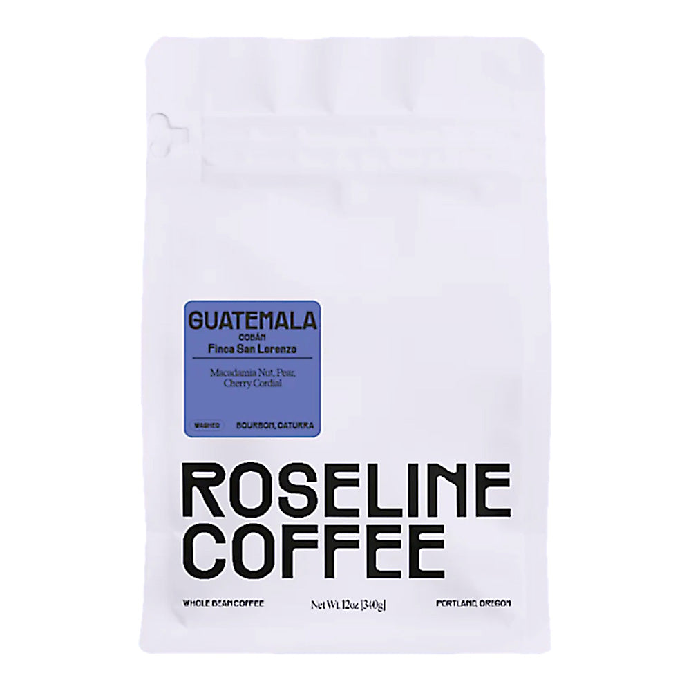 Bag of Roseline Coffee Guatemala Finca San Lorenzo