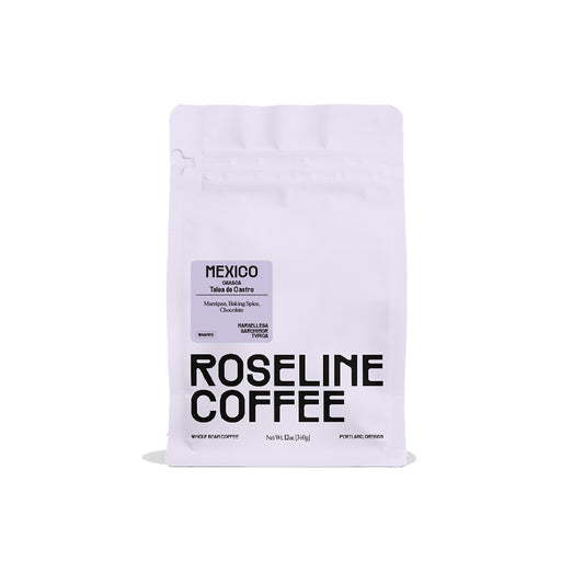 Bag of Roseline Coffee Mexico Talea de Castro Washed