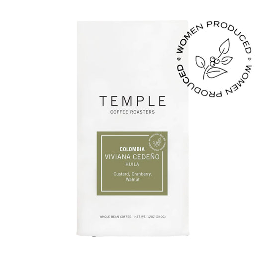 Bag of Temple Coffee Colombia Viviana Cedeno Huila