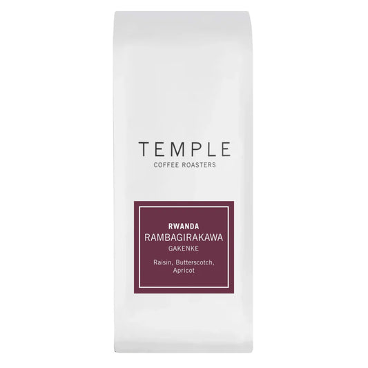 Bag of Temple Coffee Rwanda Rambagirakawa