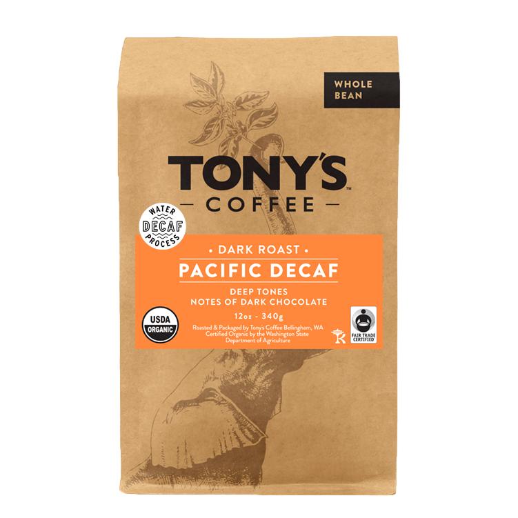 Pacific Decaf – Tony's Coffee main product