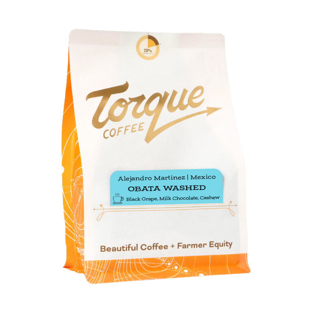 Bag of Torque Coffee Mexico Obata Washed Alejandro Martinez