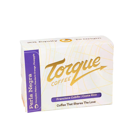 Torque Coffee package on a white background