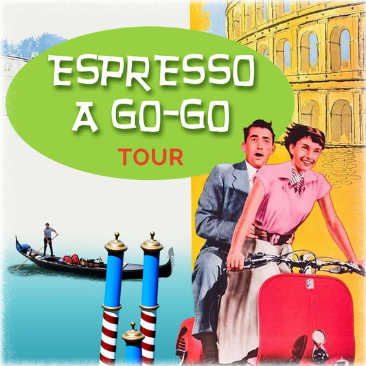 GoCoffeeGo Espresso a Go-Go Tour logo